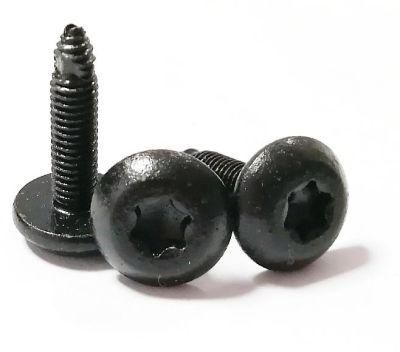 Non Standard Low Carbon Steel Black Machine Pan Torx Screw