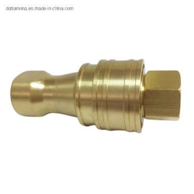 Brass Hydraulic Quick Release Coupling and Male Pipe Adapter