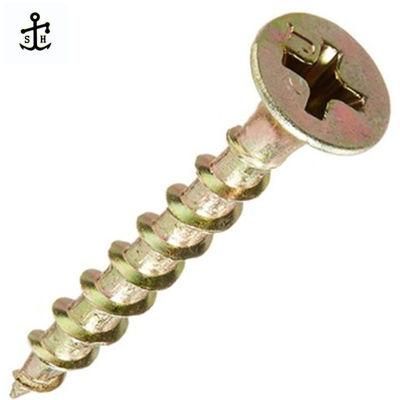 DIN 7997 Pozi Driver Metal Brass Flat Head Custom Self Tapping Lag Wood Screws Chinese