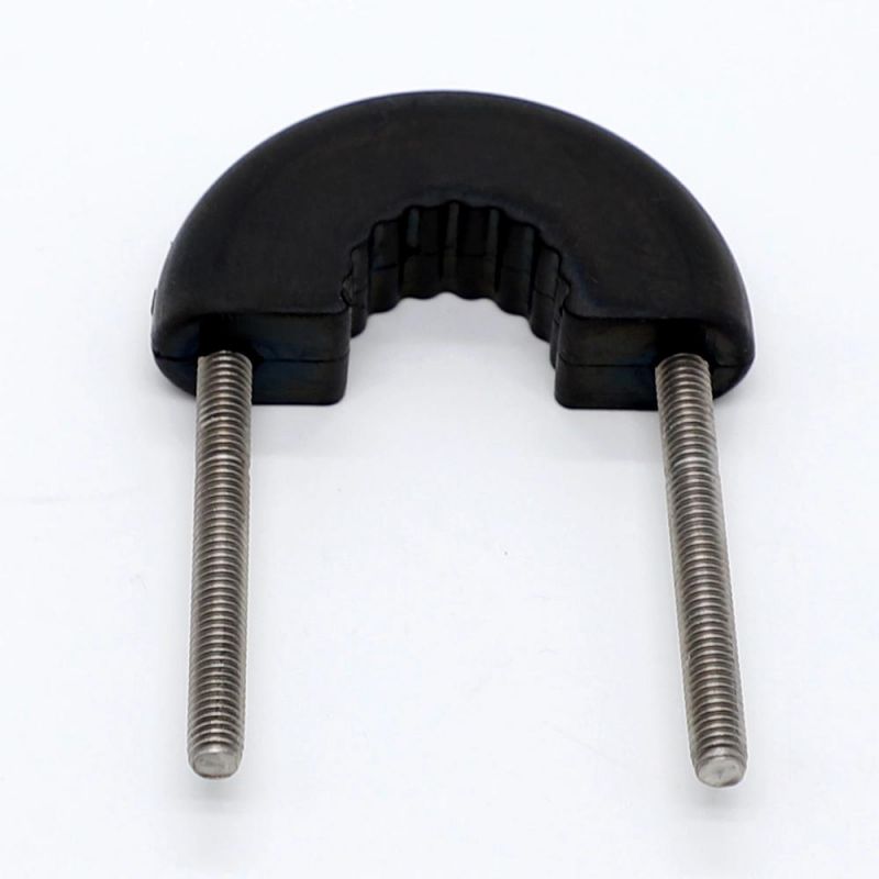 Cushioned Low Friction Rubber Anti-Chafe U-Bolts Silicone Rubber Sleeve
