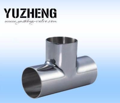 Sanitary Stainless Steel Dn300 SUS304 Tee