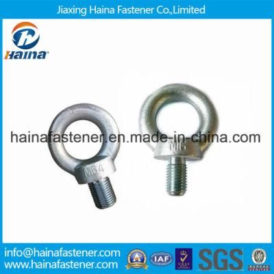 High Strength Carbon Steel Drop Forged Galvanized Lifting Eye Bolt