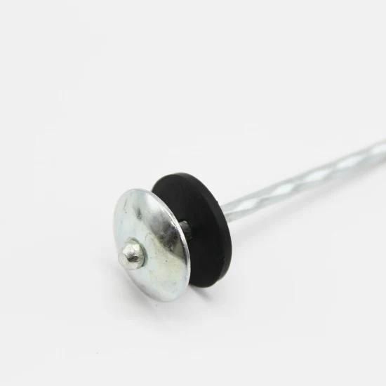 Angola Zambia Namibia Market/2020 Hot Sale 25kg Spiral Shank Roofing Nails Galvanized Umbrella Head Twist Shank China Roofing Nails