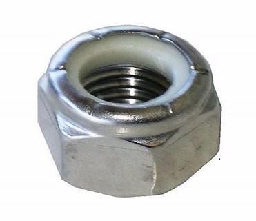 ANSI/ASME Nylon Lock Nut Tainless Steel Hex Nylon Nut