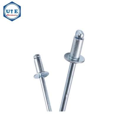 Hot Sale High Quality Customizable Steel/Steel Open End Sealed Blind Rivets Iron Rivets