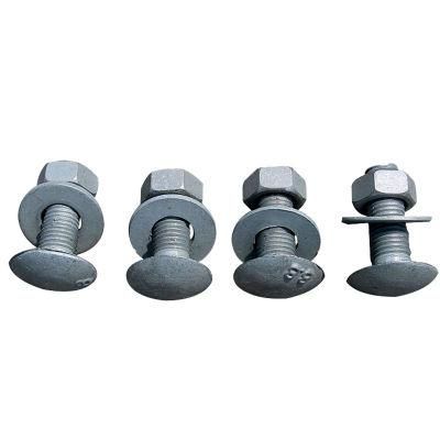 Galvanized Bolts&Nuts for Highway Crash Barrier