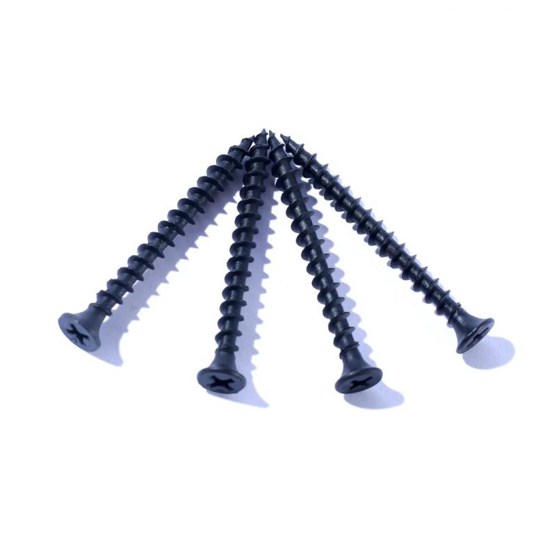 Congo Namibia Zambia Market/#6 3.5mm Carbon Steel Bugle Head Black/Grey Phospated Self Tapping Screw/Self Drilling Screw Gypsum Board Screws/Drywall Screw