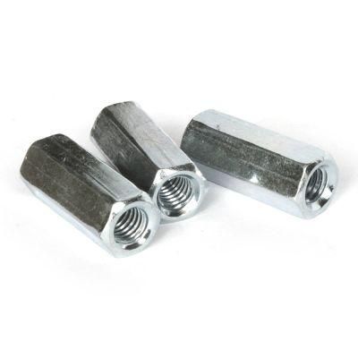 China Supplier DIN6334 M6 Stainless Steel Hex Long Nut for Retail Industry