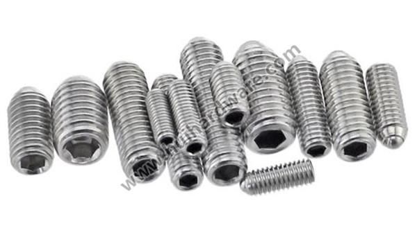 Stainless Steel A2-70 Socket Spring Plunger Ball Point Set Screws