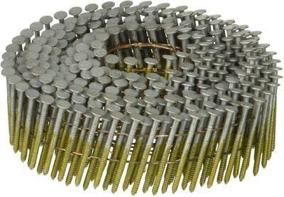 China Factory Pallet Nail Paint Coating Colleted Spiril Shank Coil Roofiing Nail