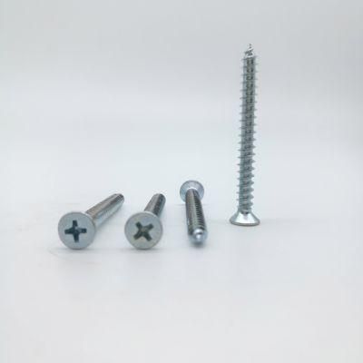 Phillips Raised Countersunk Head DIN 7983 Tapping Screw