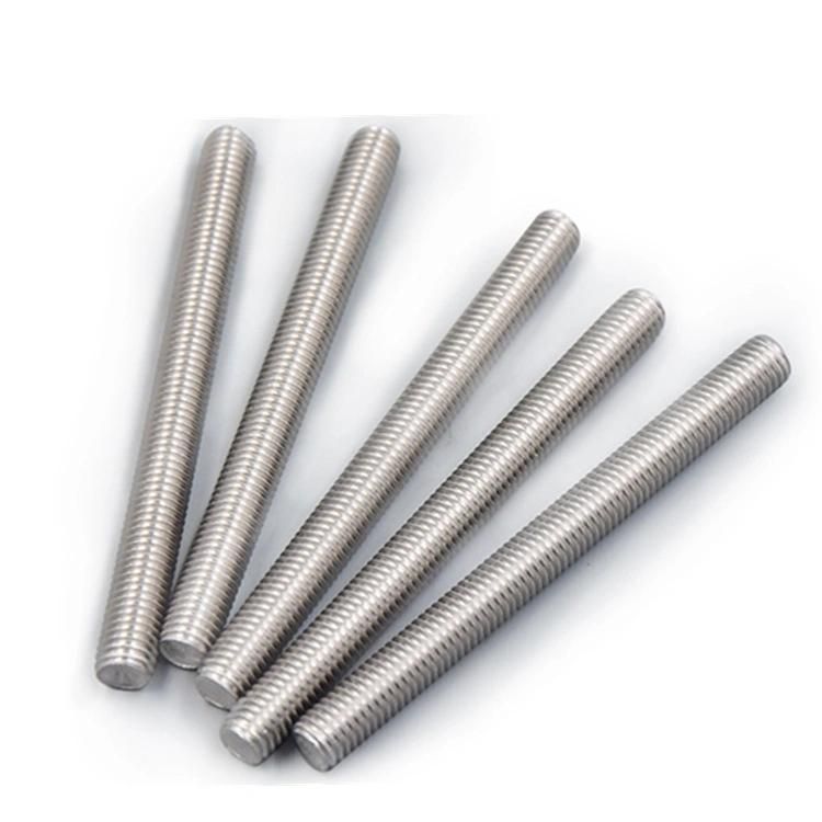 A2-70 A4-80 DIN976 M20 Metric Thread Stud Bolts Threaded Rod