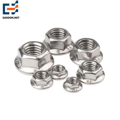 Hex Jam Nuts Inch Nuts K-Lock Nuts 1/2 Hex Flange Nuts