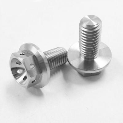 DIN933 Grade 2 Hex Head Titanium Bolt