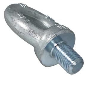 Zinc Plated DIN580 Carbon Steel Lifting Eye Bolt Grade8.8