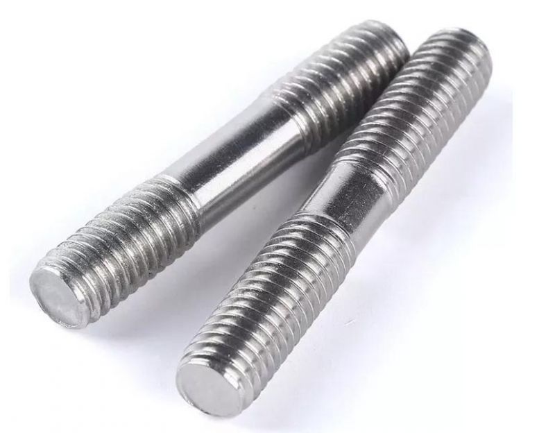Black Coating 12.9 Double Head Bolt DIN939 Stud Metal 1.25D Bolt