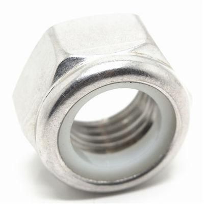 Stainless Steel A4-70 316 DIN985 Nylon Insert Hex Lock Nuts