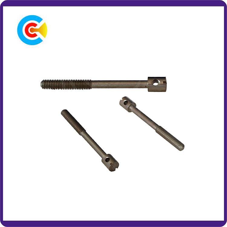 DIN/ANSI/BS/JIS Carbon-Steel/Stainless-Steel Word Telescopic Seal Slotted Hole Spherical Screw