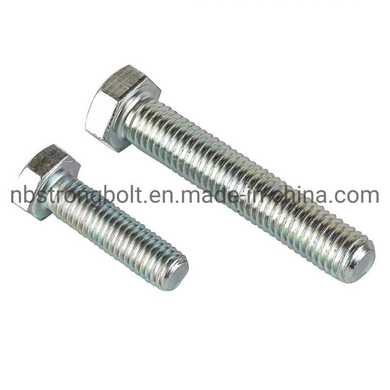 DIN933 Hex Bolt Screw Gr. 8.8 with Zp