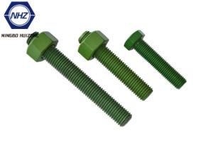 Xylan 1070 ASTM A193 Gr B7 Stud Bolts, Hex Bolt