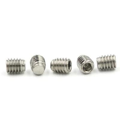 Hexagon Socket Set Screw M2 M2.5 M3 M7m6X6 M10 Slotted Grub Screw