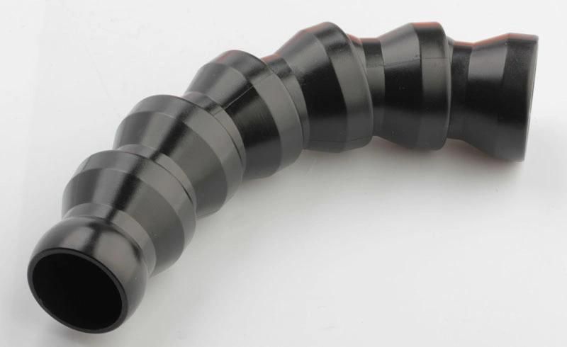 Xhnotion 15cm Pneumatic Plastic Black Color Removable Modular Hose Positionable Hose Coolant Tube with 3/4′′