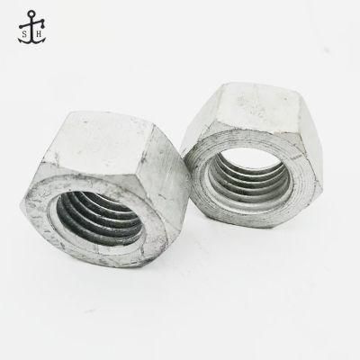 General Industry Carbon Steel Dacromet Hex Nut, Hexagon Nut, M30 Hex Nut