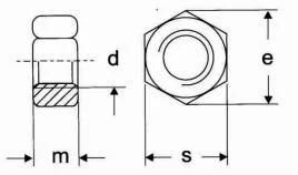 High Quality and Cheap and Precise and High Strength Carbon Steel Norm Nut Galvanized