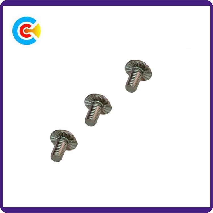 Steel Fasteners Cross Flange Pan Head Screws for Electrical Appliances