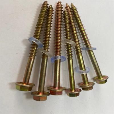 Hexagon Drilling Screw with Hexagon Cushion Dovetail Color Steel Tile Self-Drilling Screw