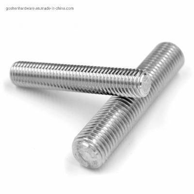 Stainless Steel SS304 or SS316 A2 or A4 DIN975 M2-M52 Stud Bolt Threaded Rod