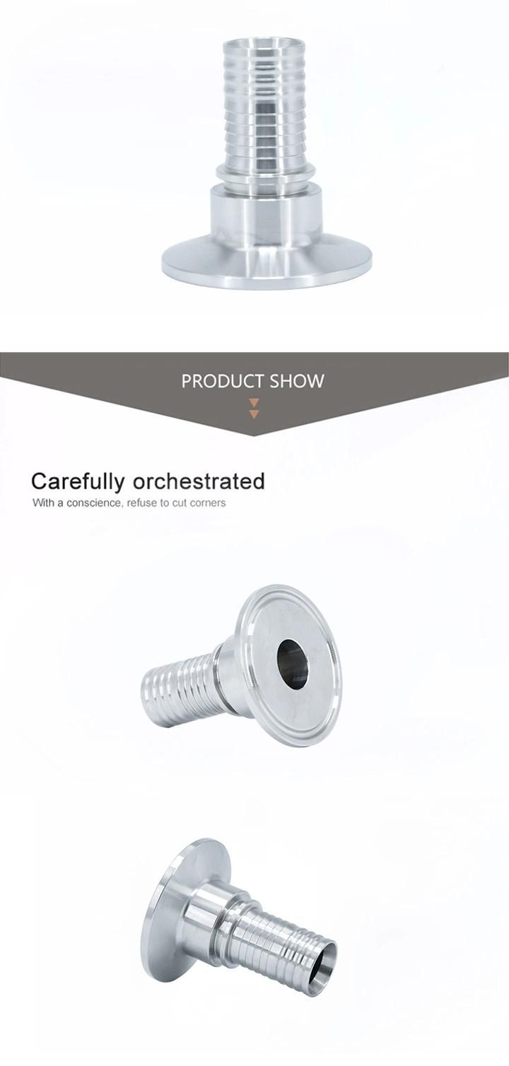 China Hygienic Stainless Steel Non-Standard Hose Adaptors Supplier