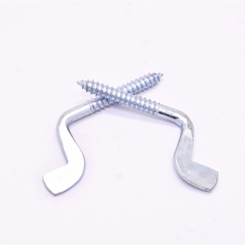 Carbon Steel Zinc Plated Z Type Hook Screws Galvanized