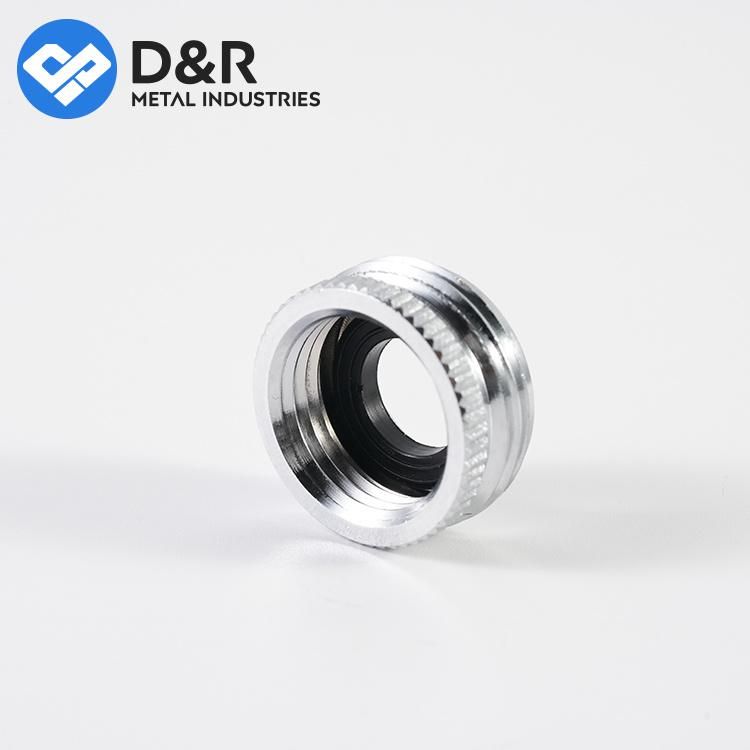Solid Brass Hex M/F Thread Round Adapter Nipple Pipe Fitting