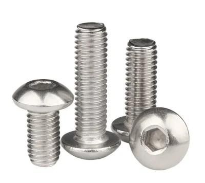 Stainless Steel Hexagon Socket Screw Half Round Head Bolt Pan Head Screw M8-M10