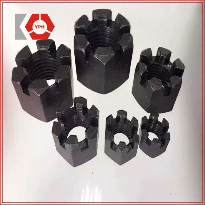 DIN635 Structural Stainless Steel Heavy Nut with Black