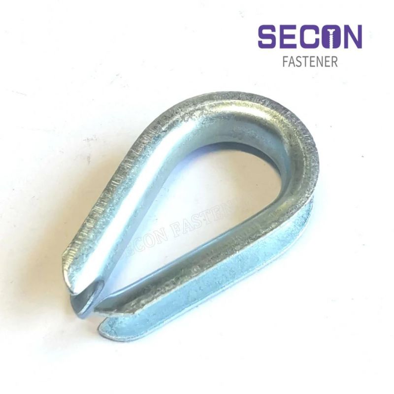 China Factory Good Quality with Low Price Factoyr OEM SS304 Wire Rope Thimbles