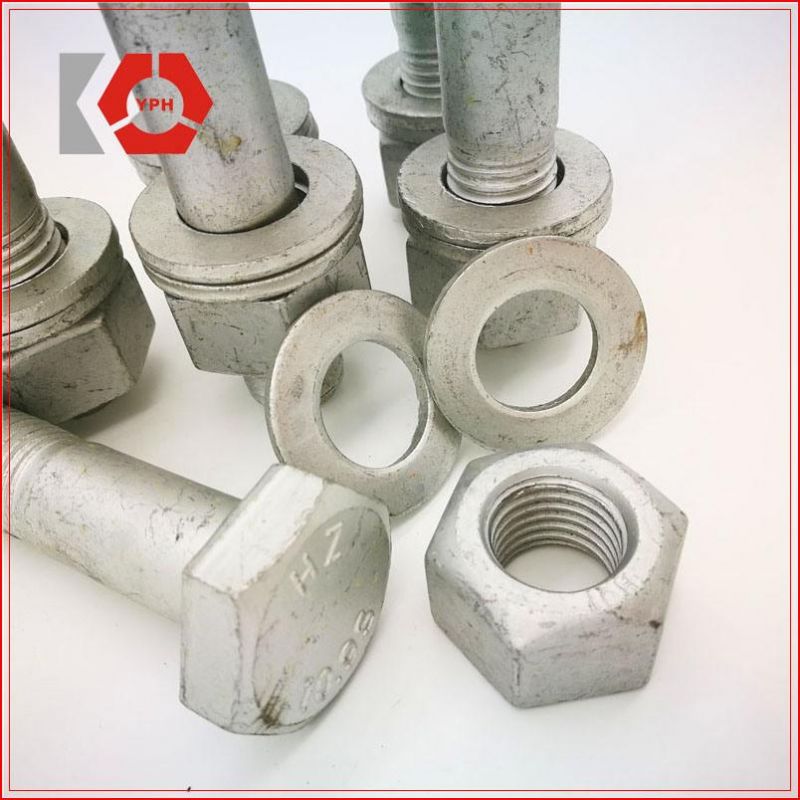 High Quality and Precise HDG Hexagonal Hex Bolt DIN933 and DIN931 with Washer Cheap