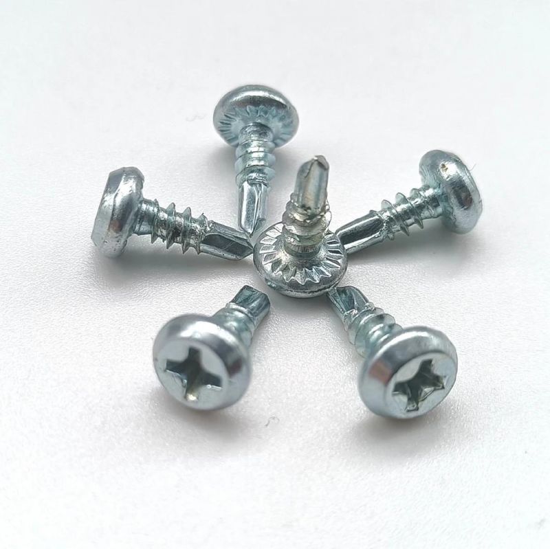 C1022A Black Rib Drilling Tapping Point Screw Framing Head Wood Screw