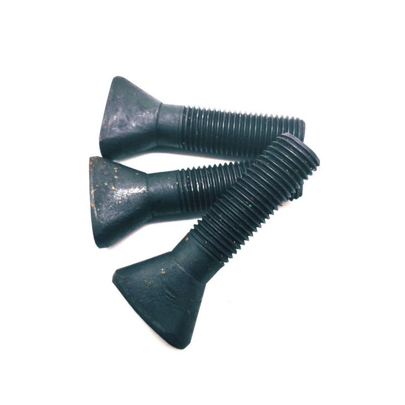 China Non-Standard Grade 8 Black Coating T Shaped Bolt