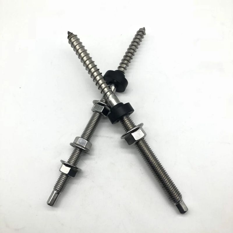 Double Screw Hanger Bolt A2-70 SS304
