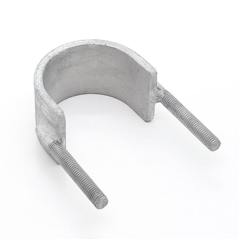 Fasteren Hardware Universal Stainless Steel Saddle Single Pipe Clamps U-Bolt