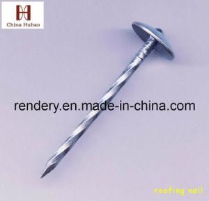 Roofing Nails EPDM Washer Umbrella Head Twist/Smooth Shank