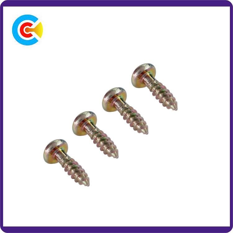 Custom Stainless Steel Phillips/Cross M6 Pan Head Fastener Self-Tapping Screws