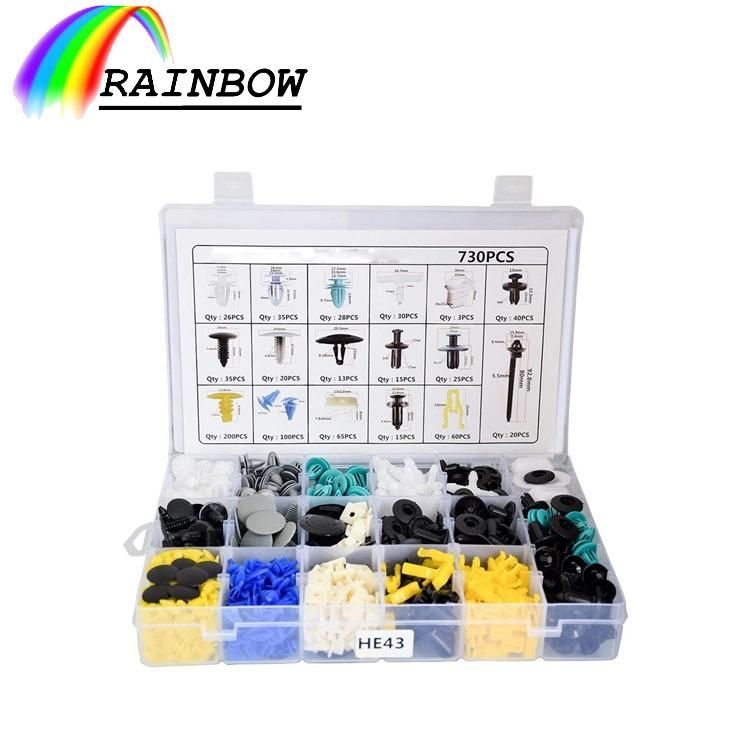 Eco-Friendly Auto Parts Clips Auto Car Clips Plastic Automotive Fasteners