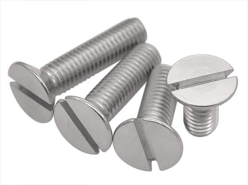 DIN 963 Stainless Steel Countersunk Head Slotted Screw