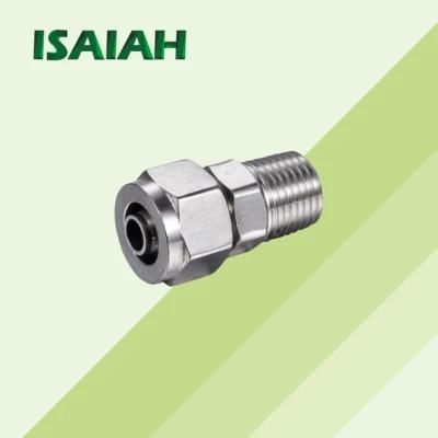 High Quality Low Price Pneumatic Parts Push on Ss 304 Stainless Steel Fitting
