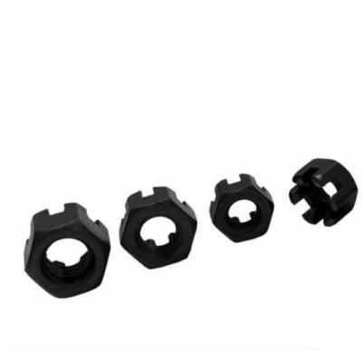 DIN935 DIN937 Carbon Steel Galvanized Fasteners Hex Slotted Nut Manufacturer
