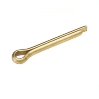 China Wholesale Fastener Hardware High Quality Copper Brass Split Cotter Pin DIN94