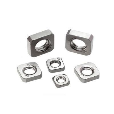 Stainless Steel DIN562 M1.6 M2 M2.5 M3 M3.5 Square Thin Weld Nut